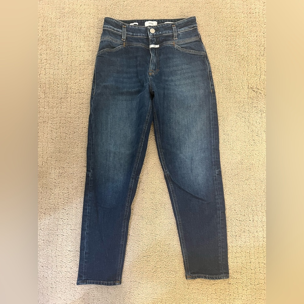 CLOSED Official X Lent Mid Rise Tapered Leg Jeans